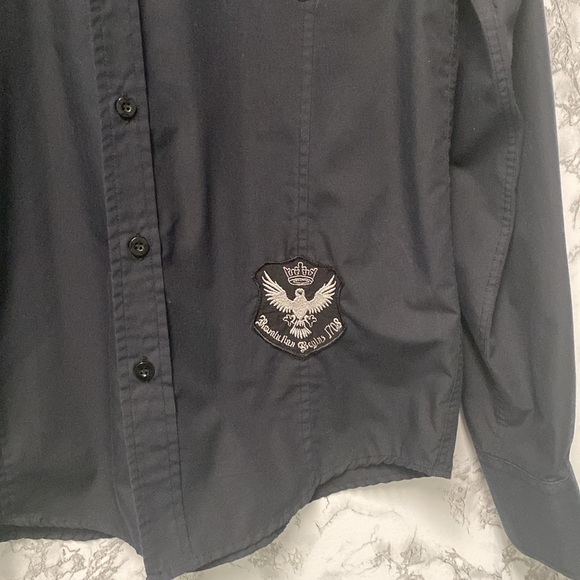 V.Jeans Men’s Black Shirt Size M - Picture 4 of 11